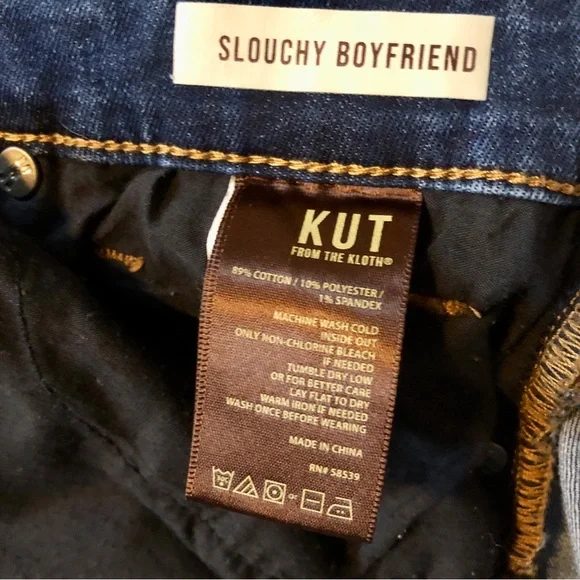 Kut from the Kloth Slouchy Boyfriend Jeans - Picture 4 of 11